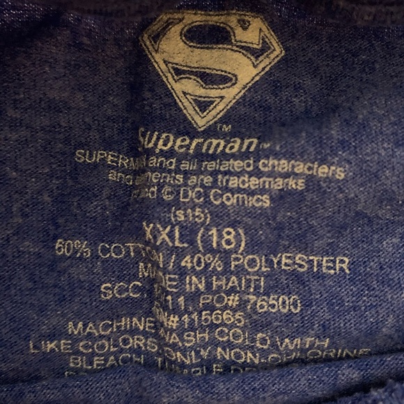 5/$35💥💪OFFICIAL DC COMICS SUPERMAN T-SHIRT - Picture 2 of 3